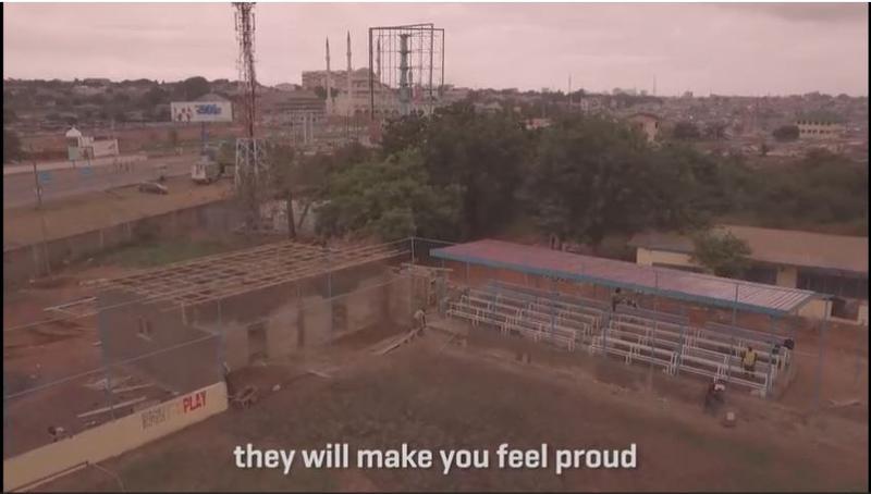 最走心联名设计PUMA为此专门去非洲修了个球场