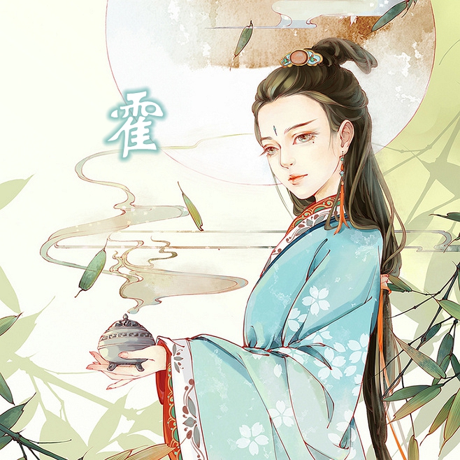 一组很有意境的古风情侣头像,始于初见止于终老古风情侣头像