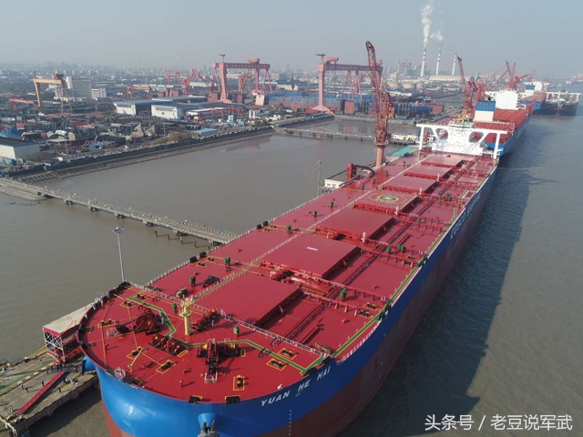 中国造排水量最大的船,福特号航母中国制造