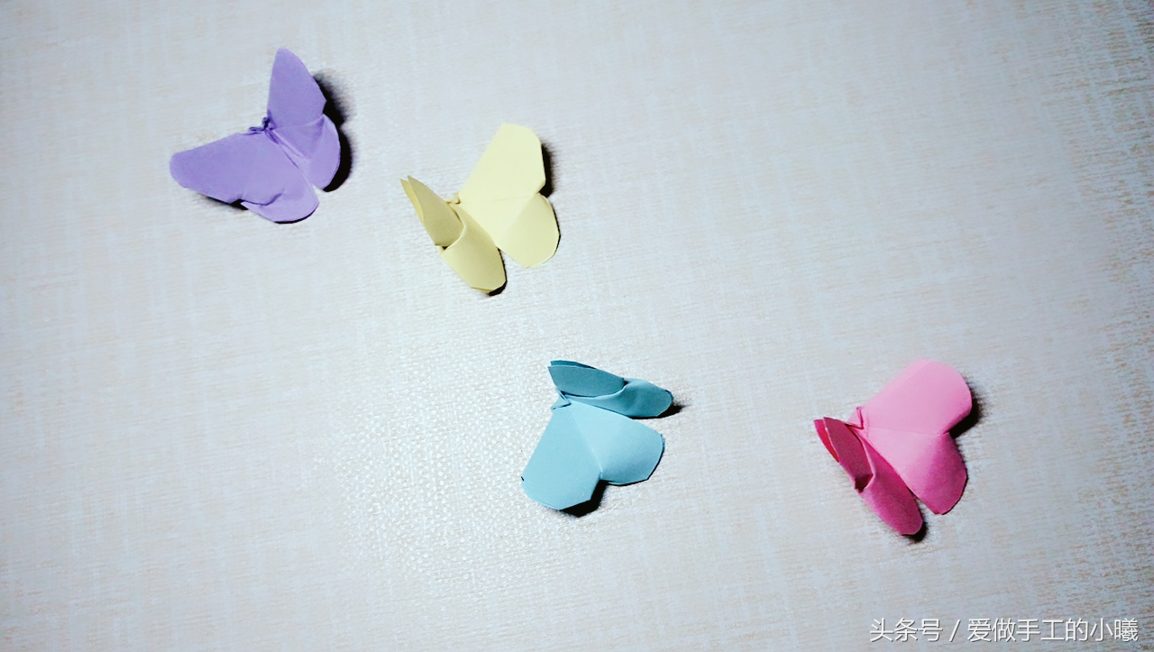 蝴蝶折纸教程看过来,所有蝴蝶折纸教程