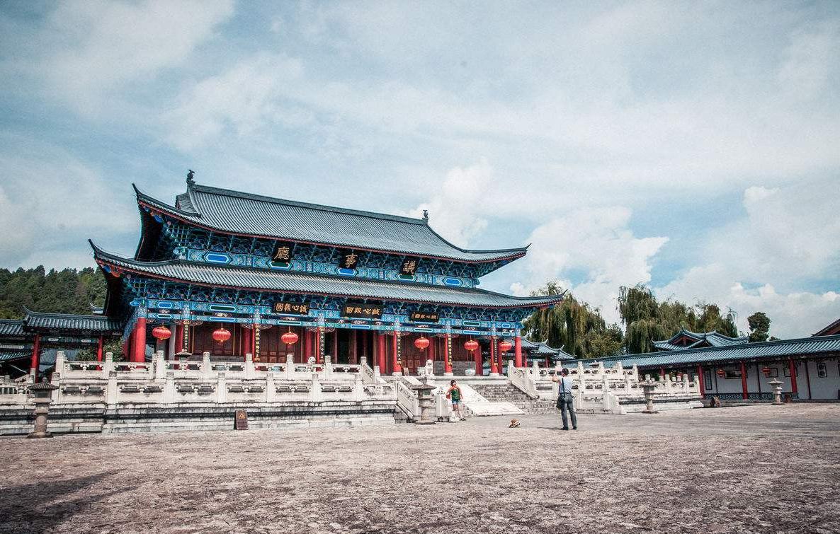 丽江木氏土司谱系石碑,云南丽江木氏土司府始祖