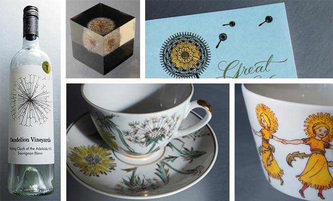 蒲公英为灵感的创意设计,蒲公英相关设计