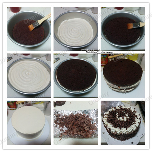 黑森林蛋糕教程,黑森林蛋糕店