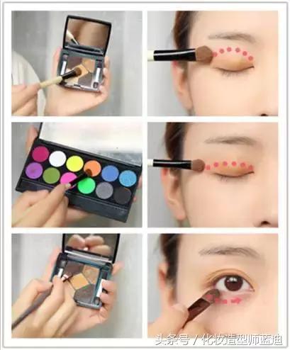 学化妆新手零基础学化眼妆教程,从零开始学化妆眼妆步骤