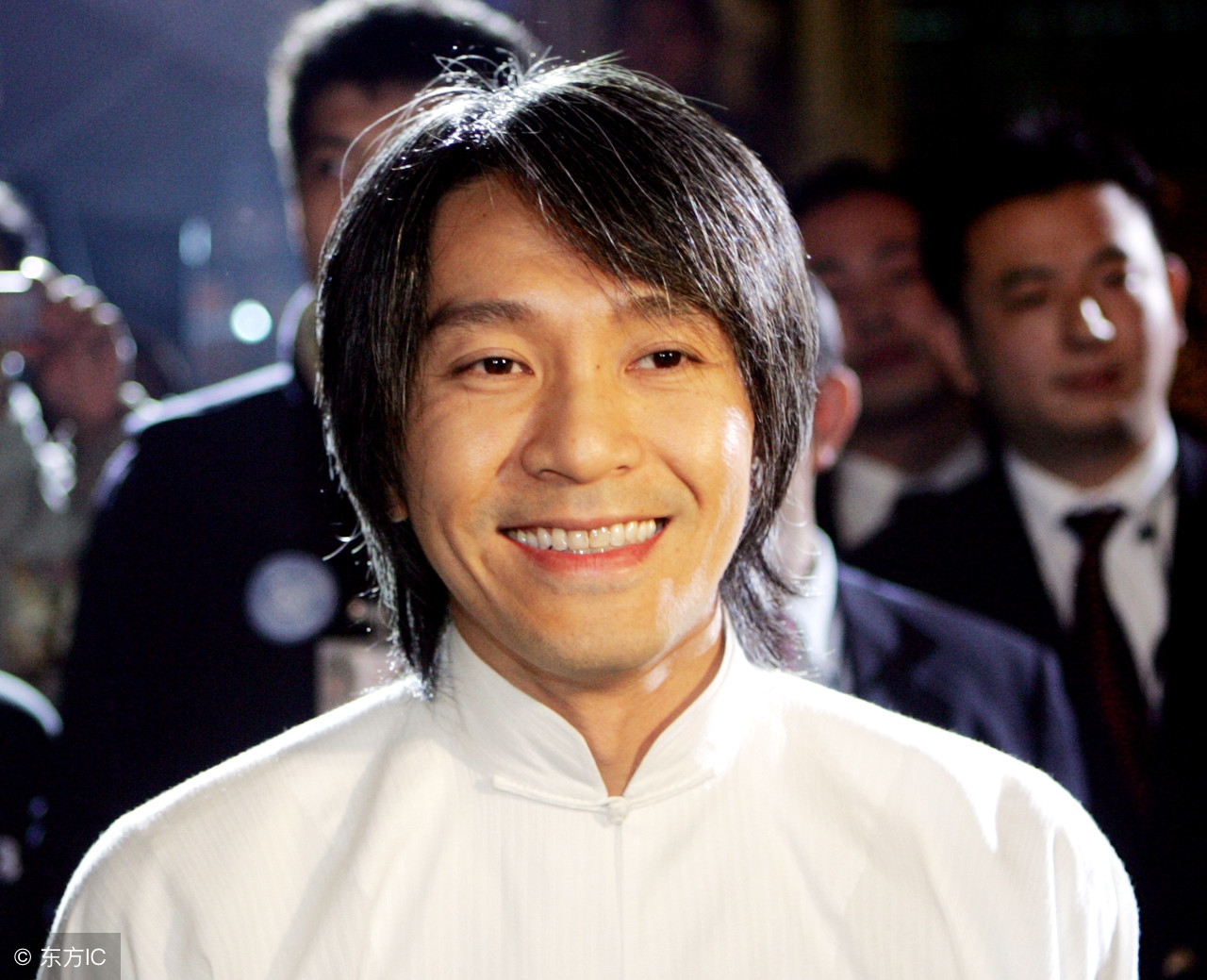 周星驰被逗得开怀大笑,周星驰的经典苦笑