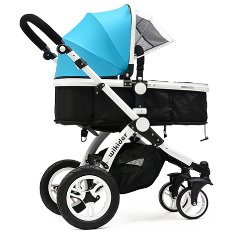 婴儿车怎么放平躺模式,婴儿车怎么放平