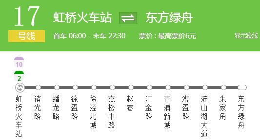上海17号线朱家角到古镇,上海17号线东方绿舟