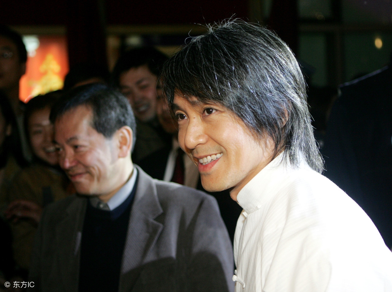 周星驰被逗得开怀大笑,周星驰的经典苦笑