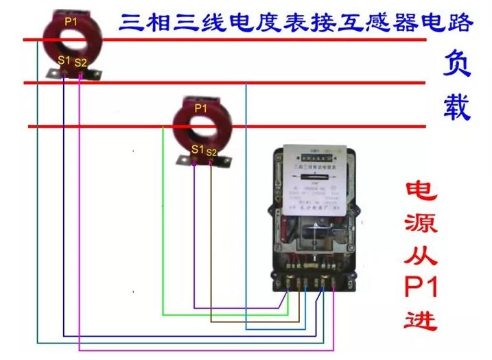 电能表接线图分享：看似复杂，其实很简单！
