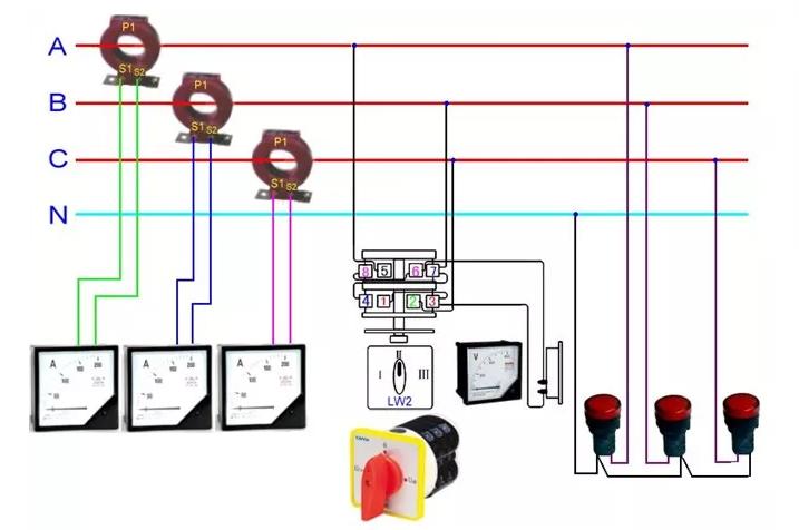 电能表接线图分享：看似复杂，其实很简单！
