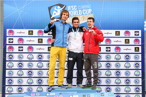 水墨大埝旅游区攀岩场,攀岩世界杯第二站