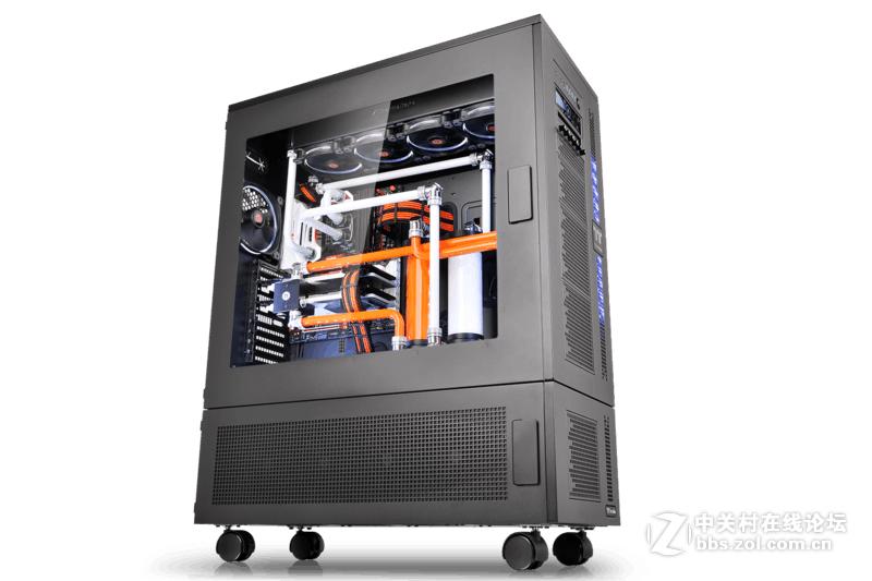 tt100机箱分体式水冷,ttw100机箱评测