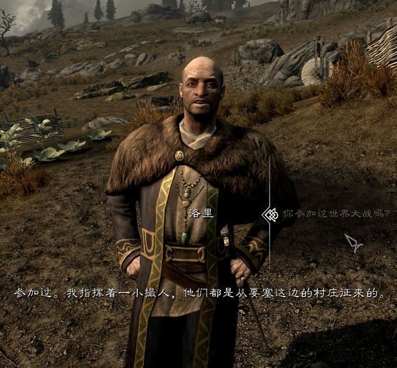 天际省那些参加过世界大战的人们，老滚里的人物录