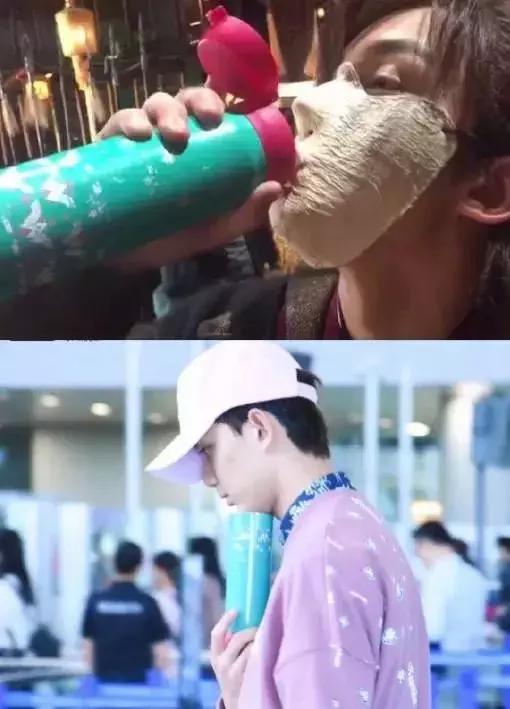 吴亦凡穿秋裤，鹿晗保温杯不离手，爱豆都这么佛系了吗？
