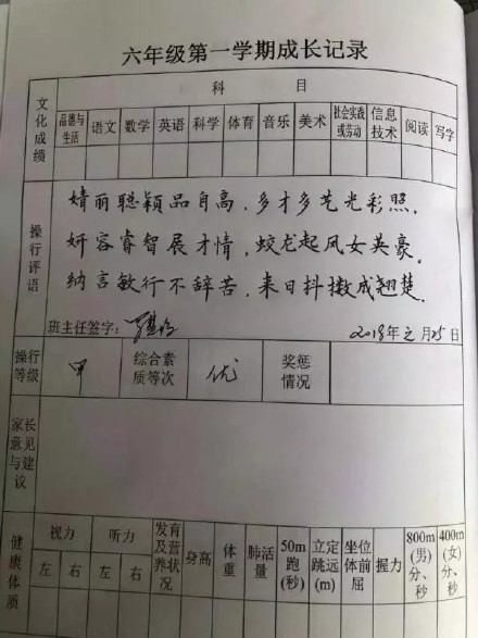 月薪30000的文案，都写不出这么好的期末评语！