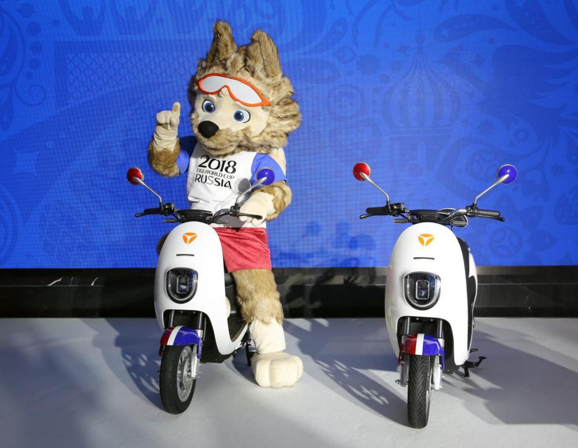 雅迪集团世界杯援助商,又一个华为