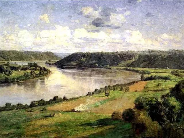 意象油画名家作品,当代中国油画名家写生风景