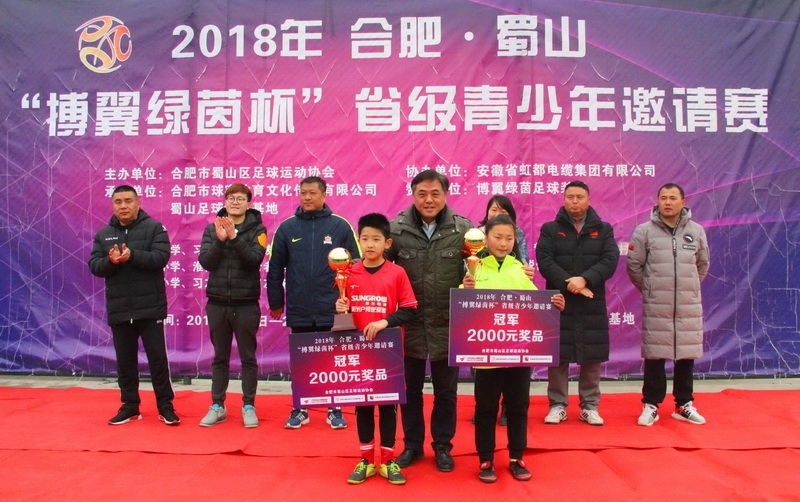2018年合肥蜀山“搏翼绿茵杯”省级青少年邀请赛圆满落幕