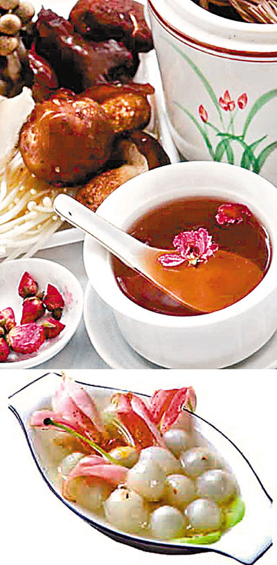 吃花是一件雅事，但哪些花能吃，怎么吃，倒还真有点学问