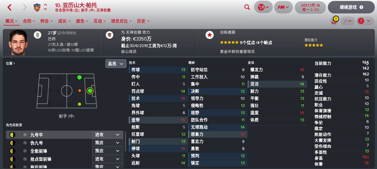 fm中超外援推荐,fm看球员