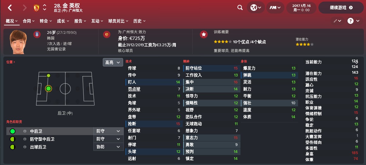 fm中超外援推荐,fm看球员