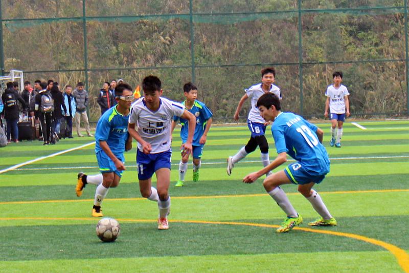 上林县体育运动会中小学生篮球赛,上林学生足球比赛