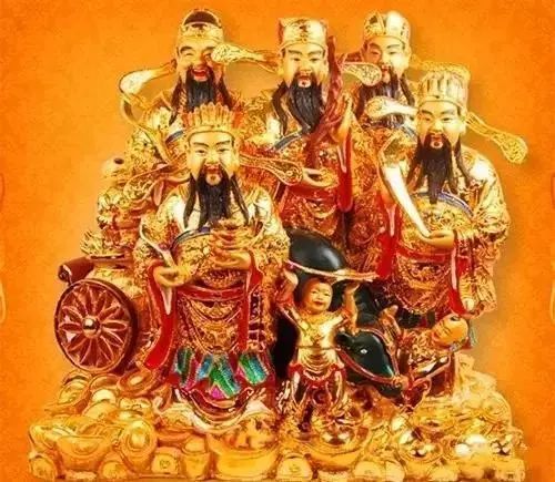 正月初五迎财神接财神图片,年初五接财神是文财神还是武财神