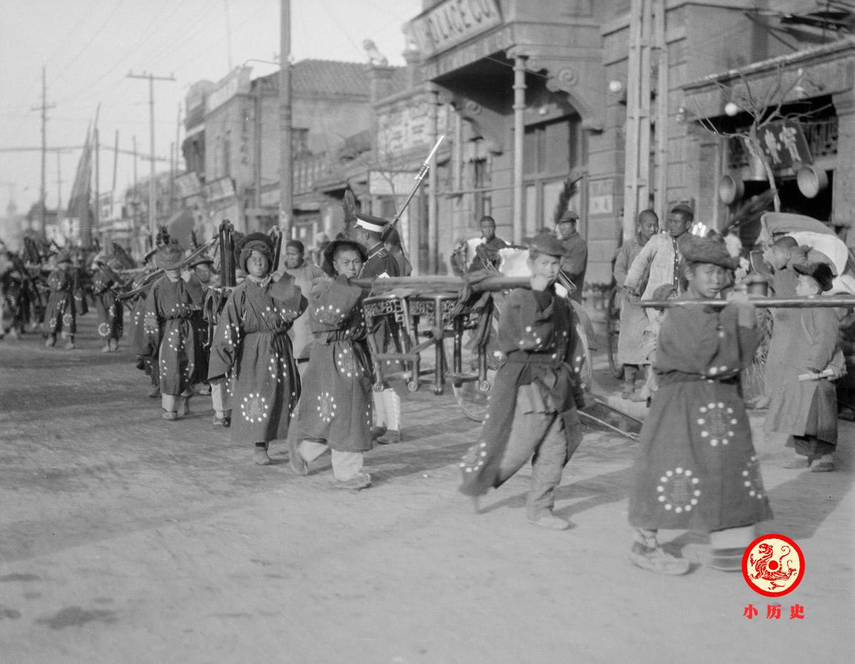 民国北洋军装婚礼照,清朝老北京结婚视频