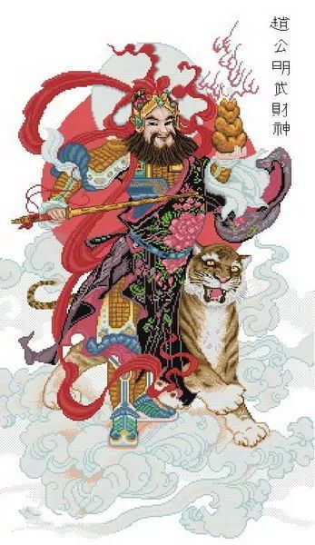 正月初五迎财神接财神图片,年初五接财神是文财神还是武财神