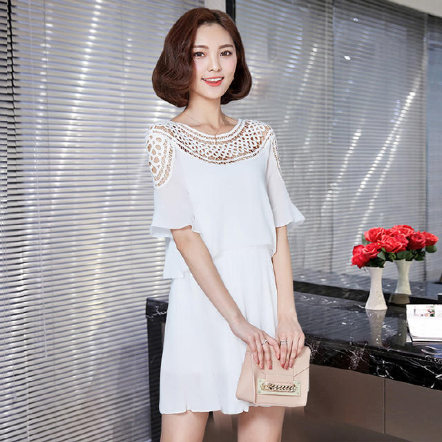 夏季时尚雪纺裙,时尚雪纺裙洋气有品位夏季