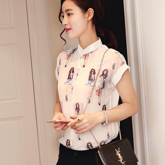 雪纺短西裤小个子,碎花雪纺配西裤