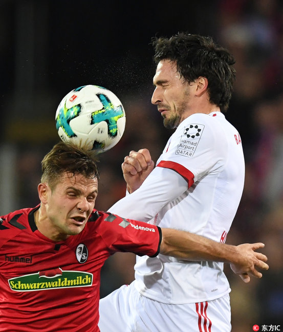 德甲直播回忆拜仁慕尼黑vs弗赖堡,德甲第25轮弗赖堡