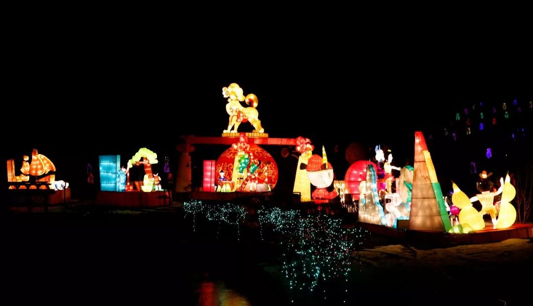 驻马店的打铁花表演时间,赏花灯表演