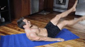 健身人鱼线动作教程,人鱼线健身动作大全