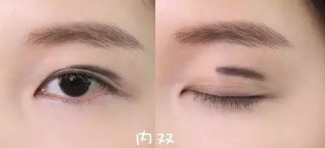 内双单眼皮眼妆画法新手淡妆,单眼皮淡妆眼妆的画法步骤