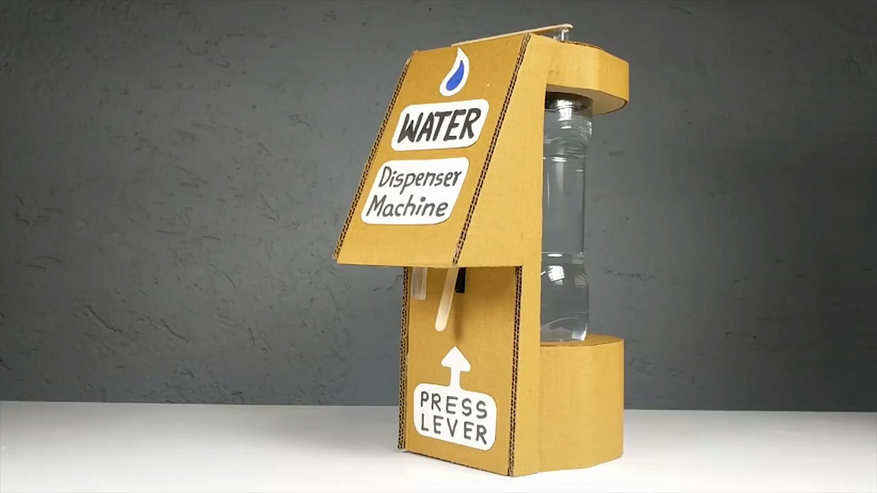 手工制作饮水机教程不用塑料水瓶,塑料瓶做饮水机简单的方法