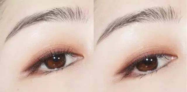 内双单眼皮眼妆画法新手淡妆,单眼皮淡妆眼妆的画法步骤