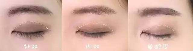 内双单眼皮眼妆画法新手淡妆,单眼皮淡妆眼妆的画法步骤