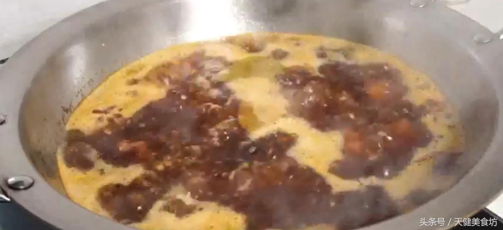 土豆烧排骨超级下饭的家常菜,黄豆酱土豆烧排骨家常做法不辣的