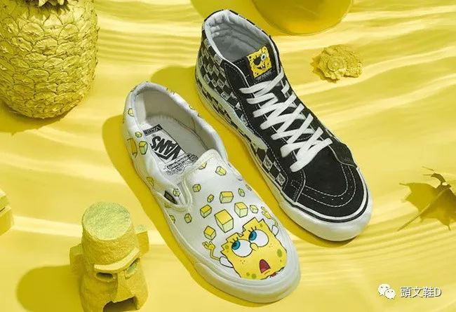 vans海绵宝宝和派大星联名,vans推荐联名海绵宝宝