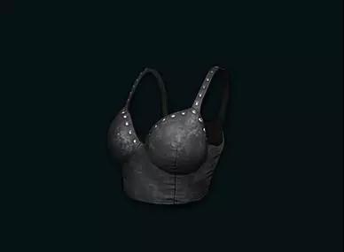 绝地求生男角色穿背心,绝地求生花卉印花胸罩