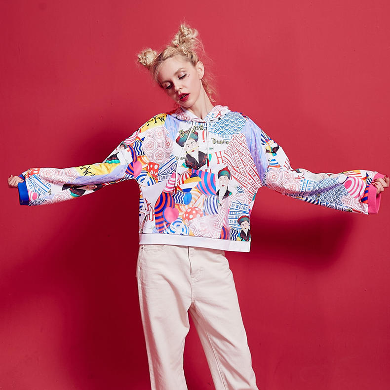 今年最火高街卫衣,2018活力元气的卫衣让你美到飞起