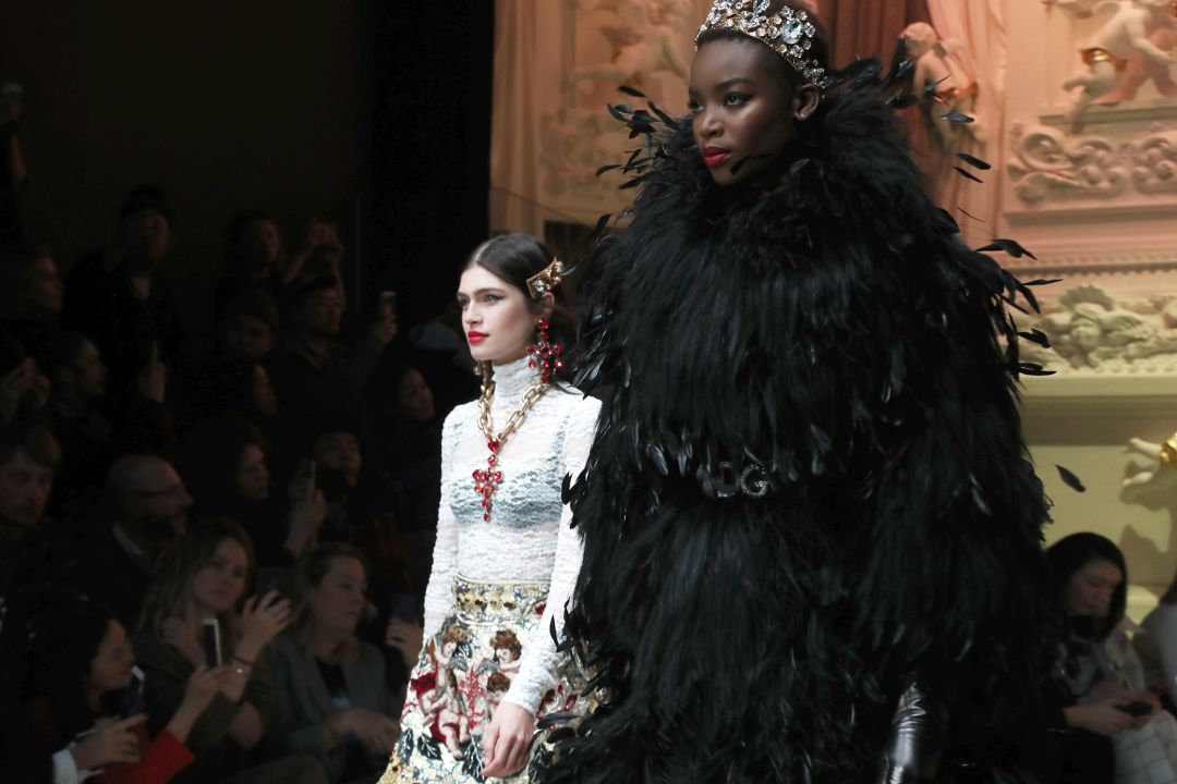 跟着王子凯”和“公主迪”看完这场杜嘉班纳大秀，你绝对不后悔