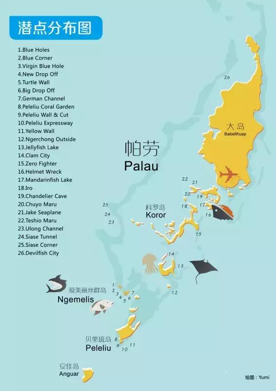 帕劳潜水最好的季节,帕劳潜水好玩的地方