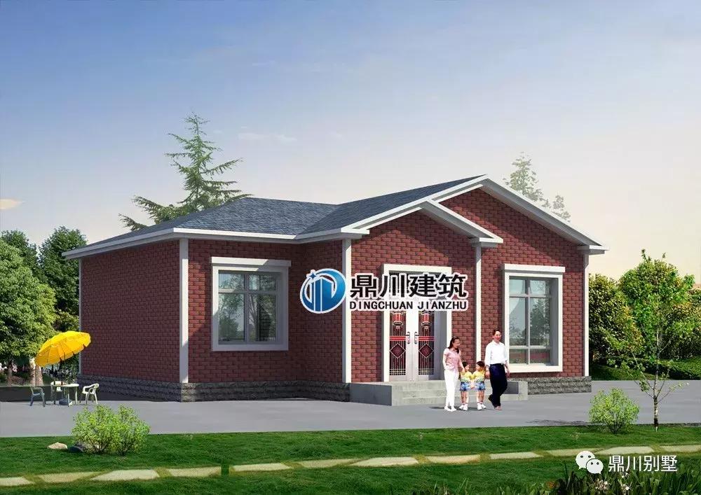 农村一层100平方轻钢别墅要多少钱,11款一层农村别墅