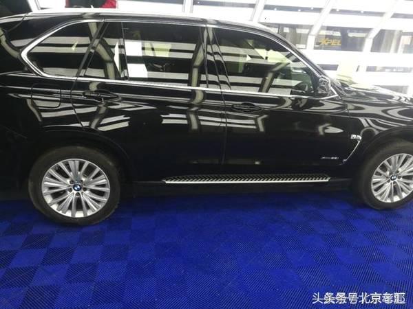 宝马x5贴银顶,宝马x5内饰镀晶大概多少钱