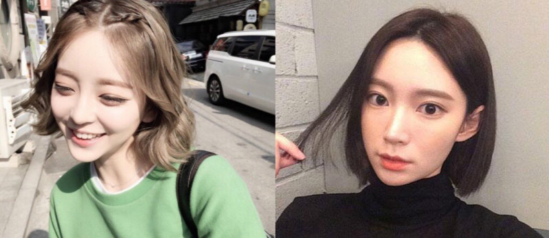 适合圆脸烫发发型女2020流行发型,适合40-50岁圆脸发型短发空气烫