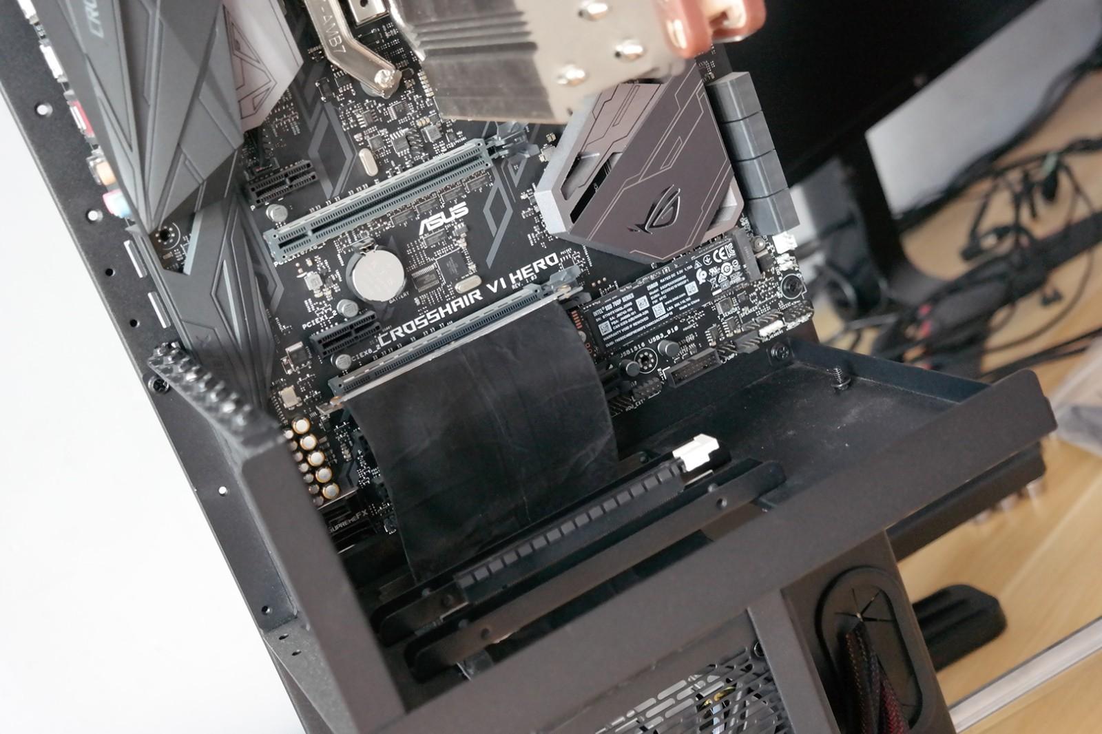 水冷散热电脑装机全过程,tt水冷装机