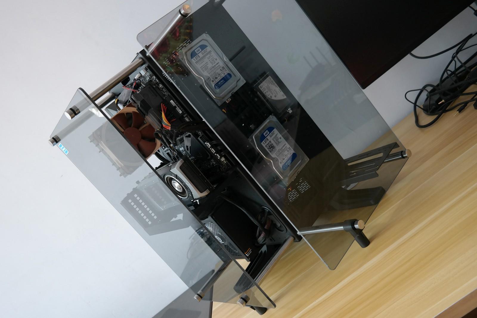 水冷散热电脑装机全过程,tt水冷装机