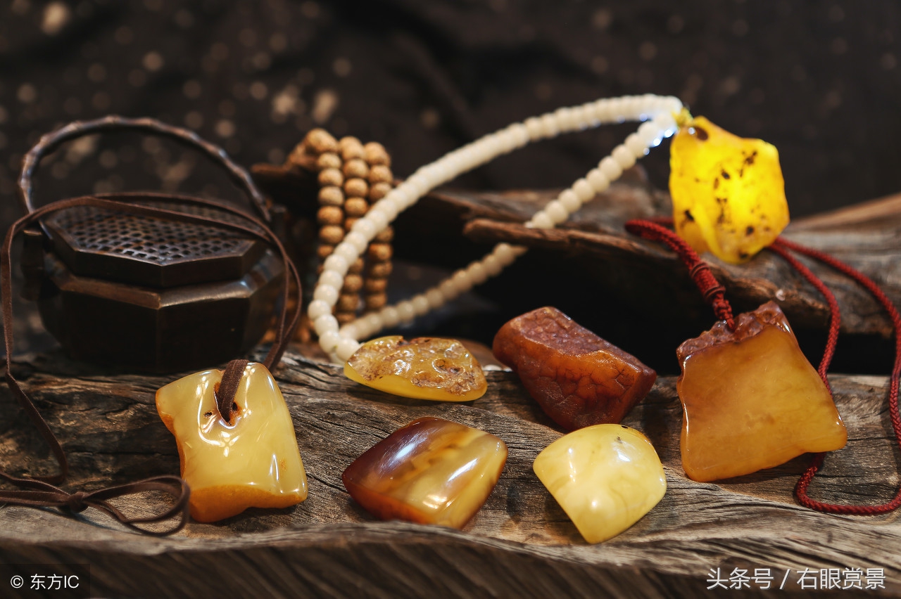 老蜜蜡与新蜜蜡的差异对比,做旧蜜蜡和老蜜蜡对比